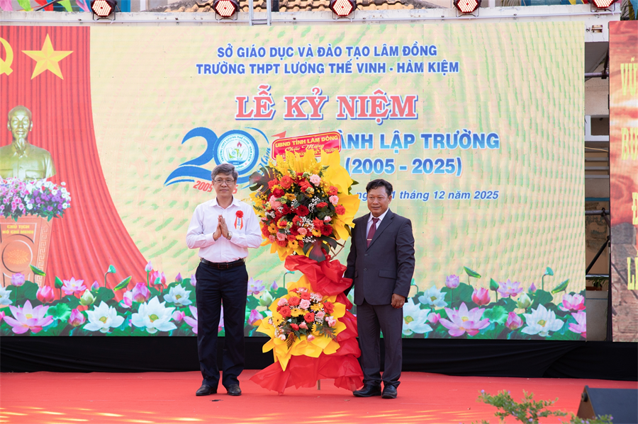 LỄ KỈ NIỆM 20 NĂM THÀNH LẬP TRƯỜNG